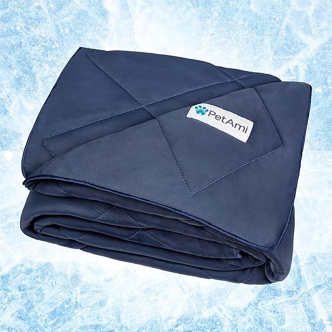 PetAmi Premium Cooling Dog Blanket | Lightweight Fluffy Pet Throw Blanket Bed - Image 8