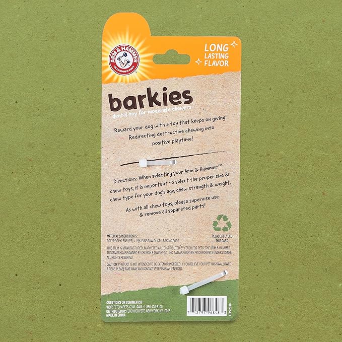 Arm & Hammer for Pets Barkies Tree Bark Compressed Wood Collection, 7 Inch - Image 9