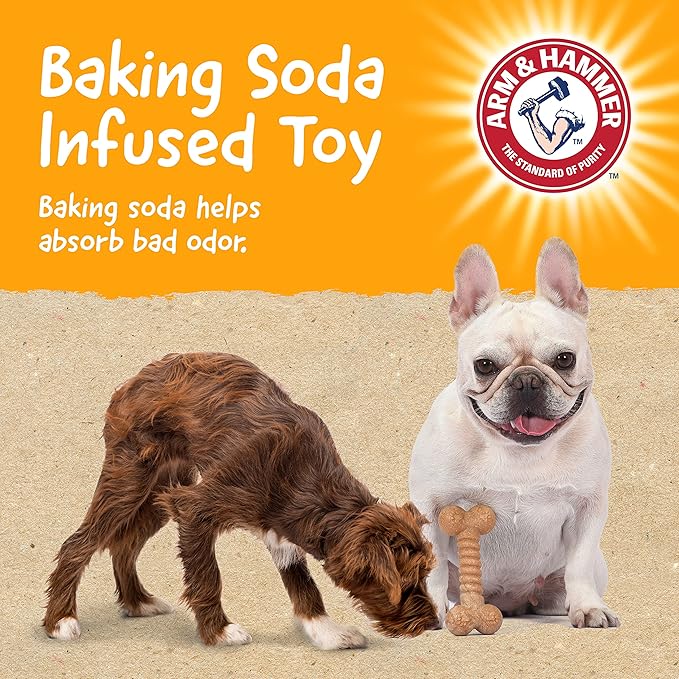 Arm & Hammer for Pets Barkies Classic Bone Compressed Wood Collection, 5 Inch - Image 4