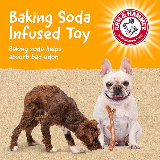 Arm & Hammer for Pets Barkies Tree Branch Compressed Wood Collection, 8 Inch - Image 4