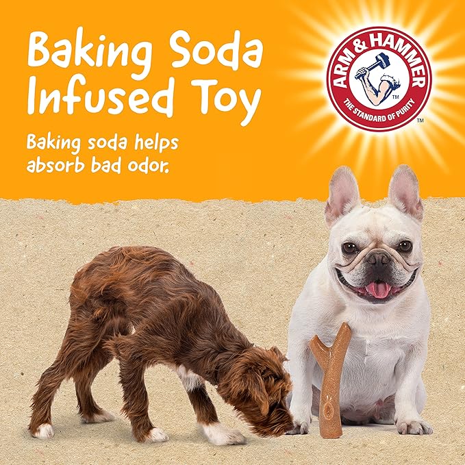 Arm & Hammer for Pets Barkies Tree Bark Compressed Wood Collection, 7 Inch - Image 4