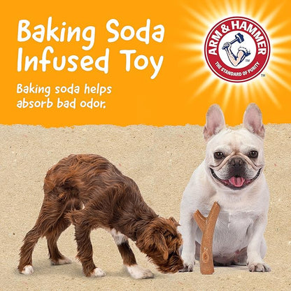 Arm & Hammer for Pets Barkies Tree Bark Compressed Wood Collection, 7 Inch - Image 4
