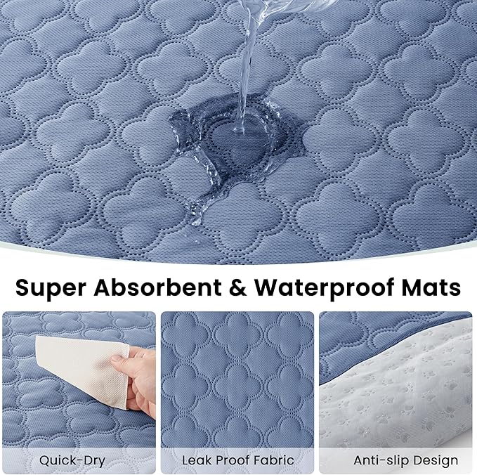 Love's cabin Dog Playpen with Washable Pee Pad, Puppy Pet Cat Playpen Small - Image 6