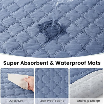 Love's cabin Dog Playpen with Washable Pee Pad, Puppy Pet Cat Playpen Small - Image 6
