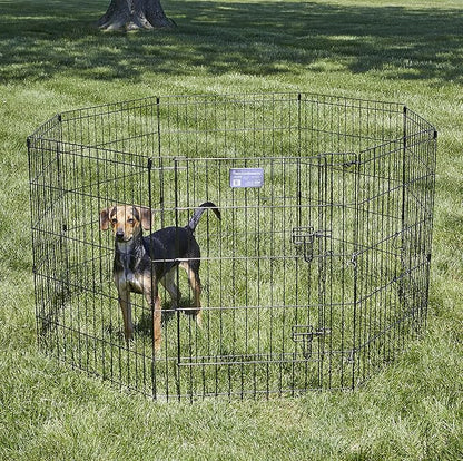 MidWest Homes for Pets 30-Inch Exercise Pen, for Indoor and Outdoor Use - Image 2