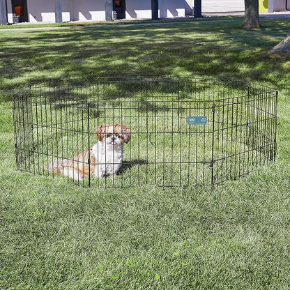 MidWest Homes for Pets 18-Inch Exercise Pen, for Indoor and Outdoor use - Image 2