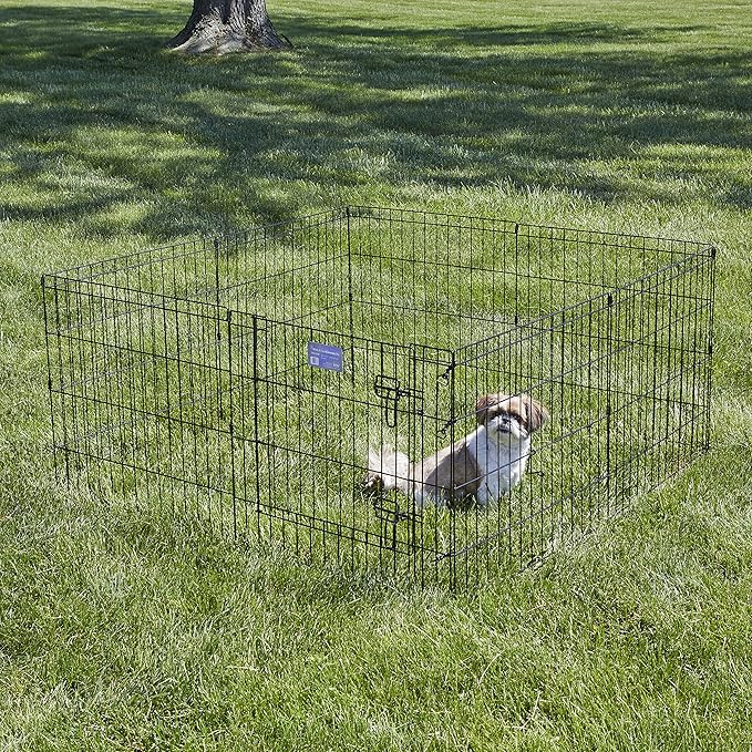 MidWest Homes for Pets 24-Inch Exercise Pen, for Indoor and Outdoor Use - Image 2