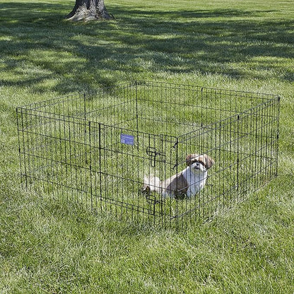 MidWest Homes for Pets 24-Inch Exercise Pen, for Indoor and Outdoor Use - Image 2