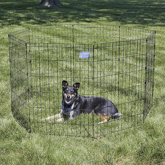 MidWest Homes for Pets 36-Inch Exercise Pen, for Indoor and Outdoor use - Image 2