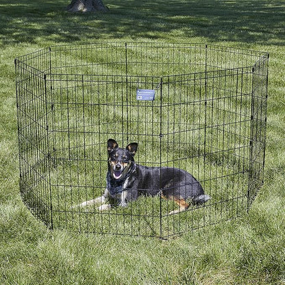 MidWest Homes for Pets 36-Inch Exercise Pen, for Indoor and Outdoor use - Image 2